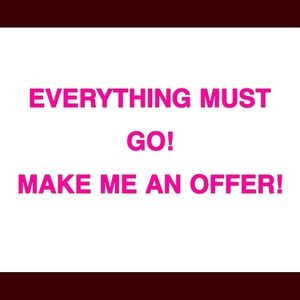 All must go!! Ships tomorrow 📦📫